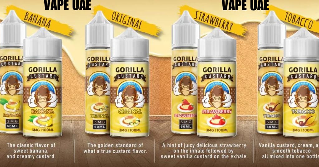 Buy Gorilla Premium E-Liquid 100ML 3MG in Dubai with Ajman