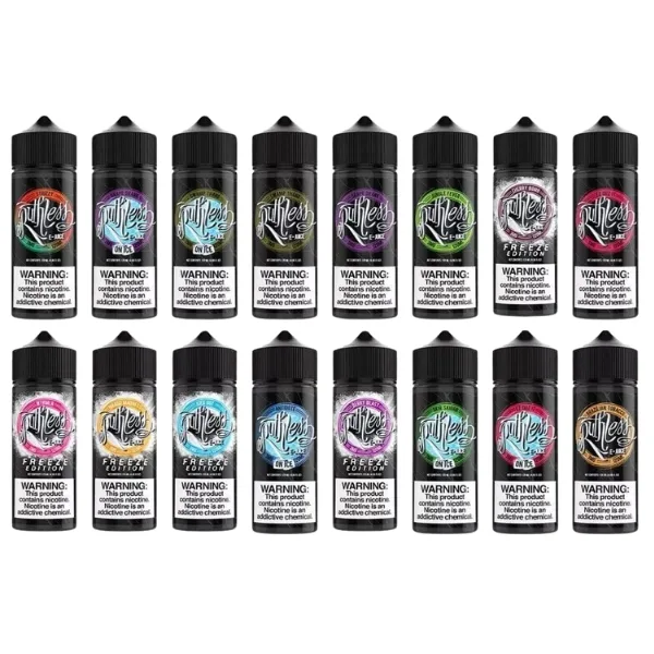 Buy Online Ruthless E-juice 120ml Freebase E-liquid Dubai in UAE