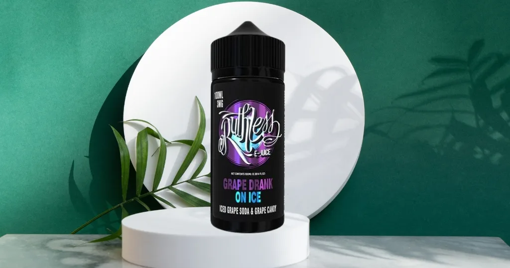 Buy Online Ruthless E-juice 120ml GRAPE On Ice
