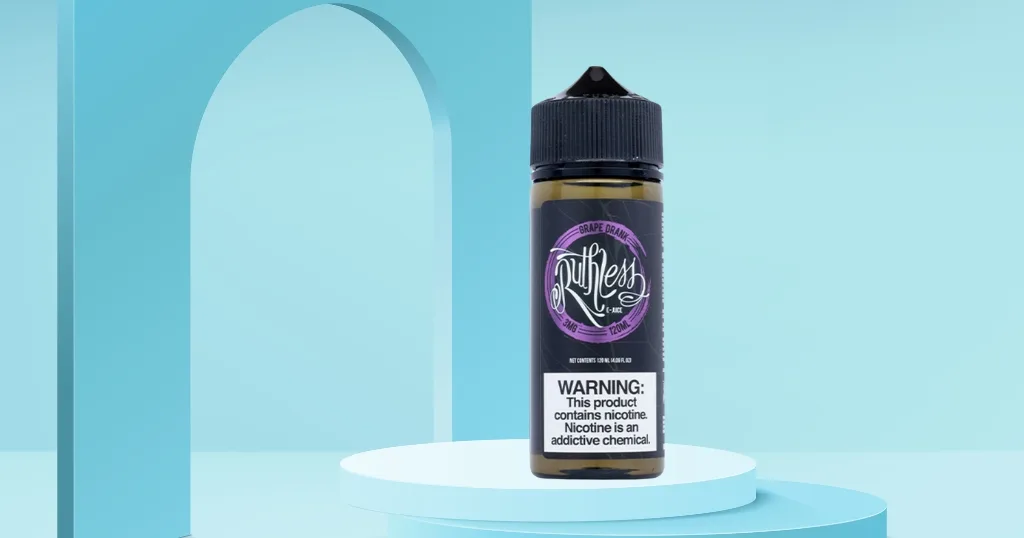 Buy Online Ruthless E-juice 120ml Grape Drank _ Freebase E-liquid Dubai
