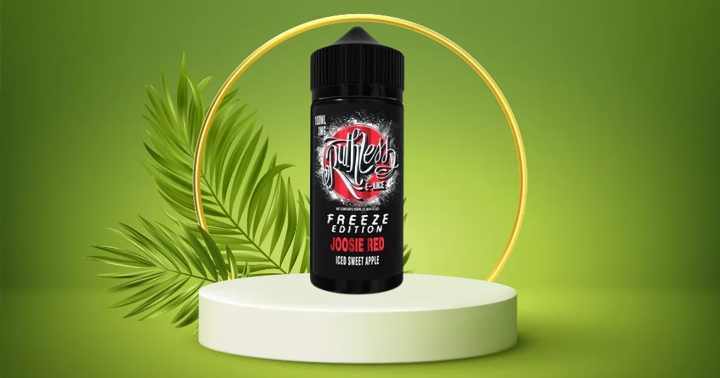 Buy Online Ruthless E-juice 120ml Joosie Red (Apple) _ Freebase E-liquid Dubai