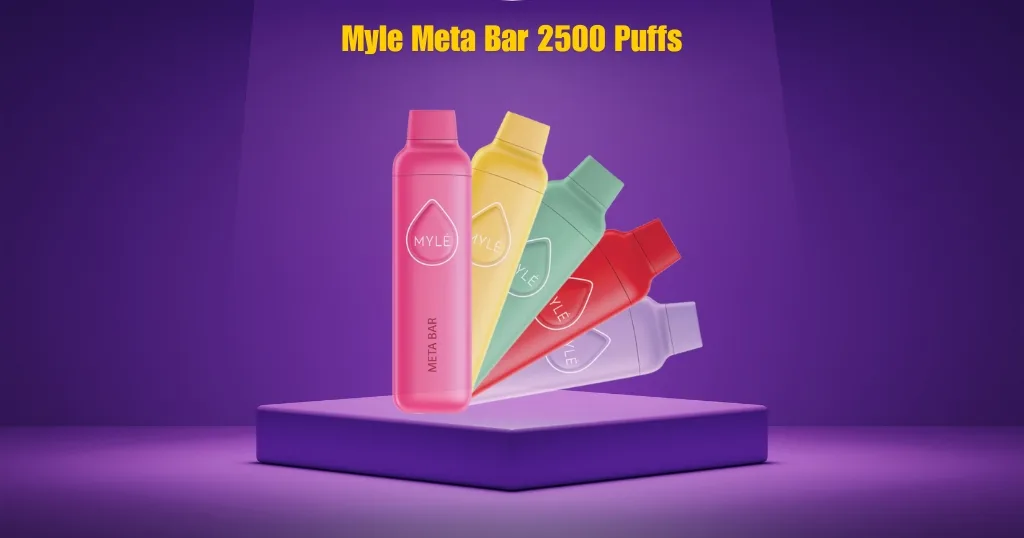 meta bar vape MYLE -META BAR DISPOSABLE PEN 2500 PUFFS – MrVape store