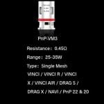 BUY VOOPOO PNP REPLACEMENT COILS ALL OHMS IN DUBAI, UAE PnP-VM3
