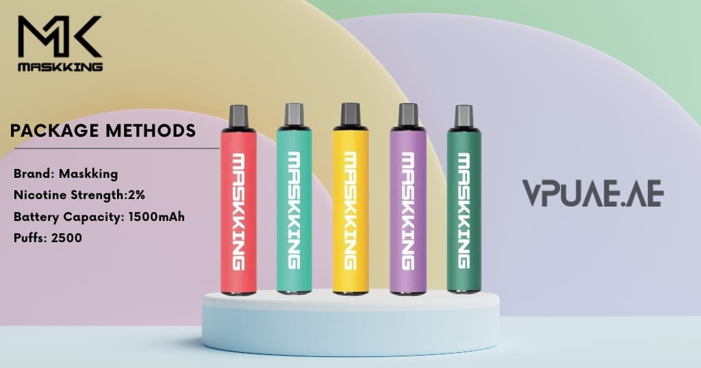 Buy Maskking High GTS 2500 Puffs Price 40 AED