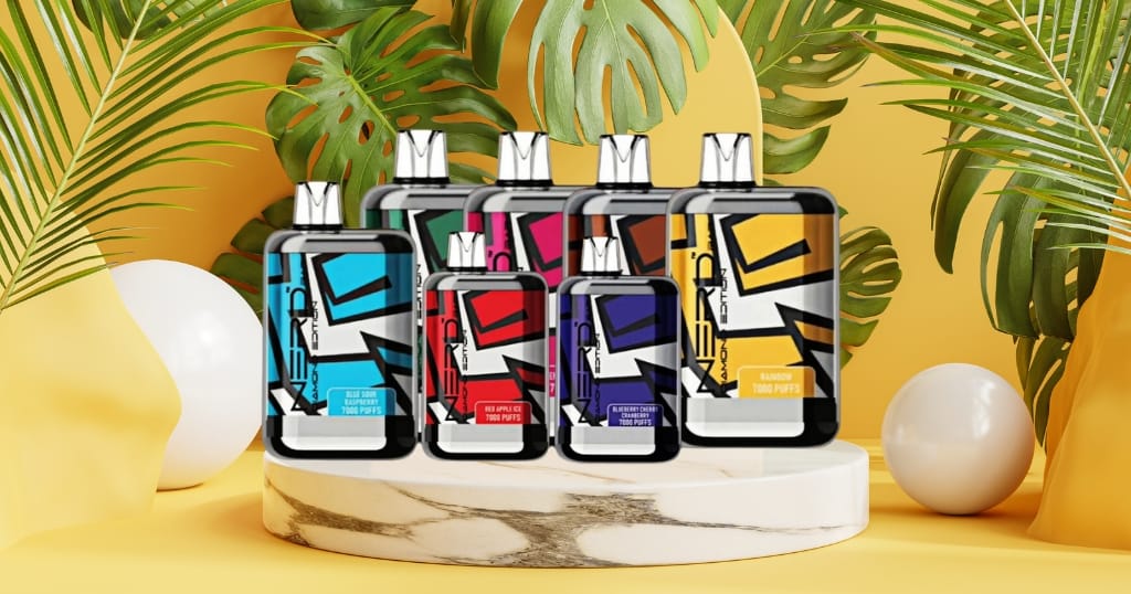 Nerd Diamond 7000 Puffs Vape Shop in Dubai Mall