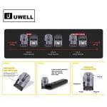 Uwell Caliburn G3 Pod Cartridge 4 PcPack in Dubai