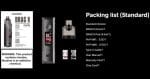 VOOPOO DRAG X 80W POD MOD VAPE KIT AJMAN