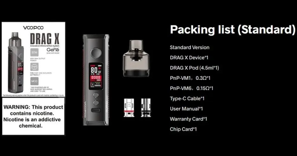 voopoo drag x gene The No B.S. Report!] main image 1