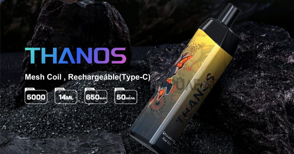 Yuoto Thanos 5000 Puffs Best Disposable Vape in Dubai