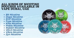 All Kinds of Nicotine Pouches Available in Vape Dubai, UAE