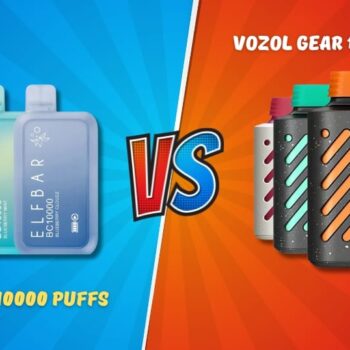 Elf Bar BC 10000 Puffs vs VOZOL Gear 10000 Puffs Disposable Vape in Dubai