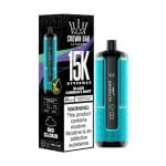Al Fakher Crown Bar Hypermax 15000 Puffs Disposable Vape Price in Dubai BLACK CURRANT MINT