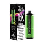 Al Fakher Crown Bar Hypermax 15000 Puffs Disposable Vape Price in Dubai BLUE RAZZ LEMONADE