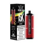 Al Fakher Crown Bar Hypermax 15000 Puffs Disposable Vape Price in Dubai HUBBA