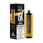 Al Fakher Crown Bar Hypermax 15000 Puffs Disposable Vape Price in Dubai MANGO PINEAPPLE