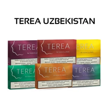 IQOS TEREA Uzbekistan Edition heated tobacco sticks collection for IQOS ILUMA devices in UAE