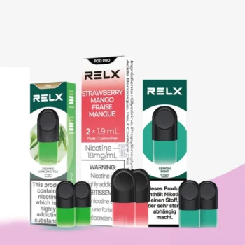 RELX Pod Pro 18mg UAE Prefilled Vape Pods Compatible with RELX Infinity, Essential and Artisan Devices