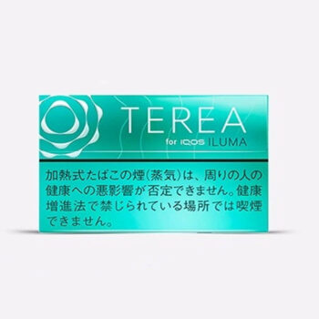 IQOS TEREA Mint Japan heated tobacco sticks with pure cool mint flavor and smooth tobacco notes for IQOS ILUMA devices in UAE