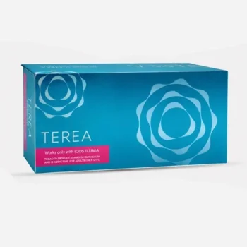 IQOS TEREA Turquoise Kazakhstan Edition heated tobacco sticks with refreshing menthol and lightly toasted tobacco notes for IQOS ILUMA devices in UAE