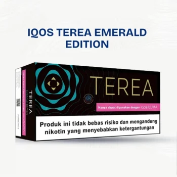 IQOS TEREA Emerald Edition Indonesia heated tobacco sticks with green tea, mint, and menthol flavor for IQOS ILUMA devices in UAE