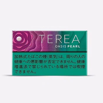 IQOS TEREA Oasis Pearl Japan heated tobacco sticks with menthol cooling and tropical fruit flavor for IQOS ILUMA devices in UAE