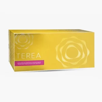 IQOS TEREA Yellow Kazakhstan Edition heated tobacco sticks with mellow tobacco flavor and zesty citrus notes for IQOS ILUMA devices in UAE