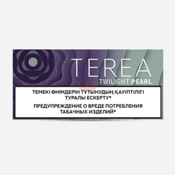 IQOS TEREA Twilight Pearl Kazakhstan Edition heated tobacco sticks with roasted tobacco, malt, blueberry, and menthol flavor for IQOS ILUMA devices in UAE