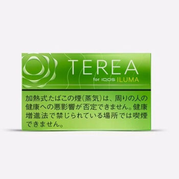 IQOS TEREA Yellow Menthol Japan heated tobacco sticks with citrus and menthol flavor for IQOS ILUMA devices in UAE