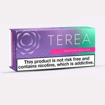 IQOS TEREA Purple Wave Swiss Edition heated tobacco sticks with dark forest berry and menthol flavor for IQOS ILUMA devices in UAE