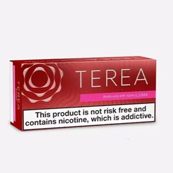 IQOS TEREA Sienna Italy Edition heated tobacco sticks with toasted tobacco, woody notes, and subtle tea aroma for IQOS ILUMA devices in UAE