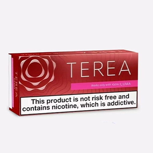 IQOS TEREA Sienna Italy Edition heated tobacco sticks with toasted tobacco, woody notes, and subtle tea aroma for IQOS ILUMA devices in UAE