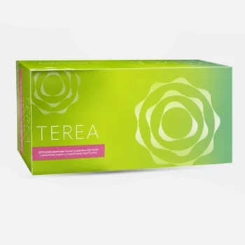 IQOS TEREA Green Zing Kazakhstan Edition heated tobacco sticks with citrus menthol flavor and refreshing mint notes for IQOS ILUMA devices in UAE