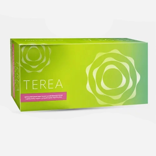 IQOS TEREA Green Zing Kazakhstan Edition heated tobacco sticks with citrus menthol flavor and refreshing mint notes for IQOS ILUMA devices in UAE