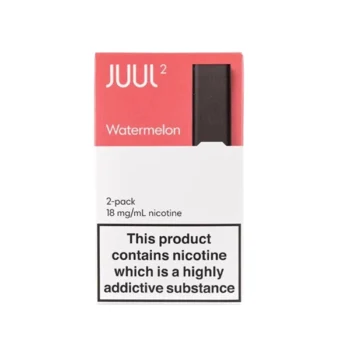 JUUL 2 Watermelon Pods UK with sweet watermelon flavor and 18mg nicotine salt for JUUL 2 devices in UAE