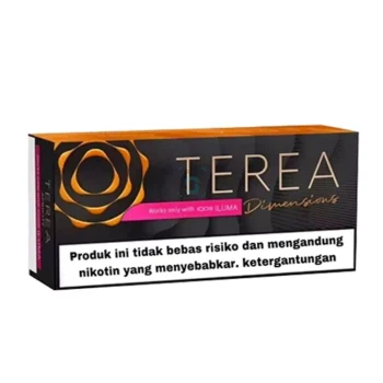 IQOS TEREA Dimensions Apricity Indonesian heated tobacco sticks with creamy tobacco and nutty flavor notes for IQOS ILUMA devices in UAE