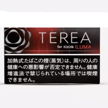 IQOS TEREA Black Ruby Menthol Japan heated tobacco sticks with dark berry, floral notes, and intense menthol cooling for IQOS ILUMA devices in UAE