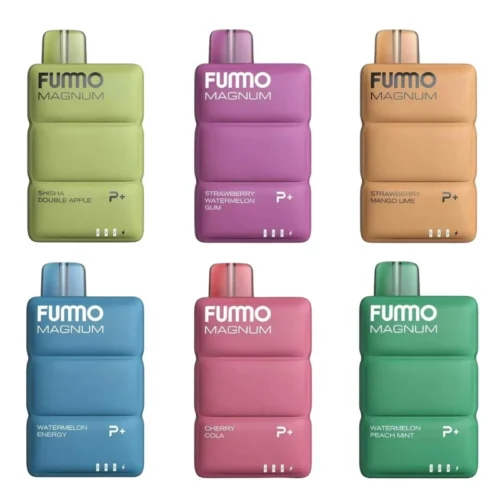 Fummo Magnum 8000 Puffs UAE disposable vape with mesh coil, Power+ technology, and up to 8000 puffs
