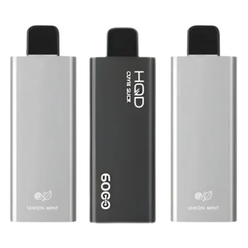 HQD Cuvie Slick 6000 Puffs 50mg UAE disposable vape with 15ml e-liquid, 1400mAh battery, CNC mesh coil, and up to 6000 puffs