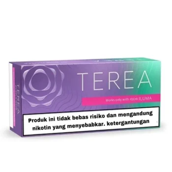 IQOS TEREA Purple Wave Indonesian heated tobacco sticks with forest berry and menthol flavor for IQOS ILUMA devices in UAE