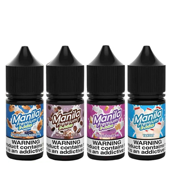 Manila Premium E-Juice 20mg UAE Nicotine Salt Manila Premium E-Juice 20mg UAE 30ml Nicotine Salt E-Liquid for Pod Systems