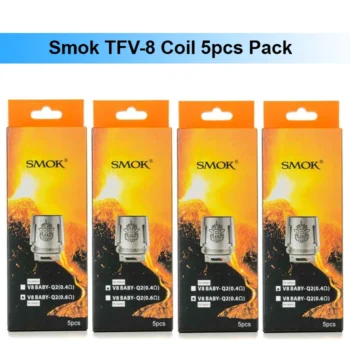 SMOK TFV8 Baby Replacement Coils UAE 5 Pack for TFV8 Baby Beast and Big Baby Tank