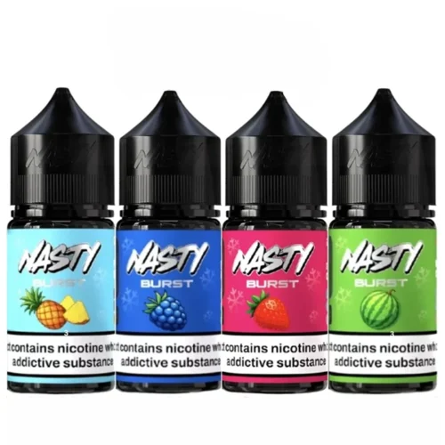 Nasty Burst 50mg Salt Nicotine UAE 30ml Nicotine Salt E-Liquid for Refillable Pod Systems