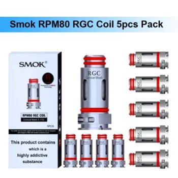 SMOK RGC Replacement Coils UAE 5 Pack for RPM80 and Fetch Pro Devices