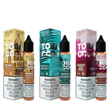 VGOD Tobacco Plus Salt Nicotine UAE 30ml E-Liquid for Pod Systems and MTL Devices
