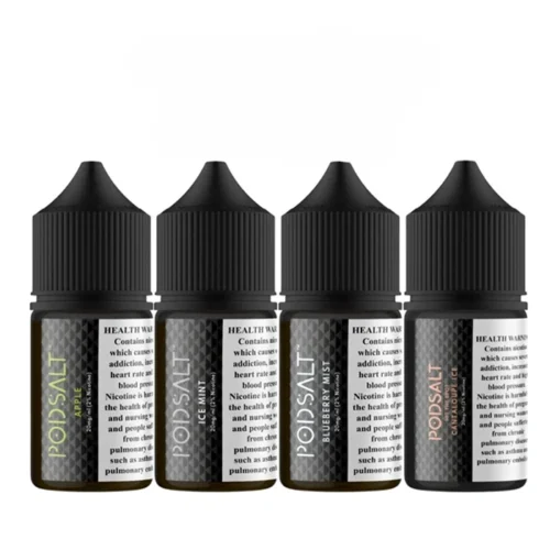 Pod Saltnic British Made E-Juice 20mg UAE 30ml Nicotine Salt E-Liquid for Refillable Pod Systems