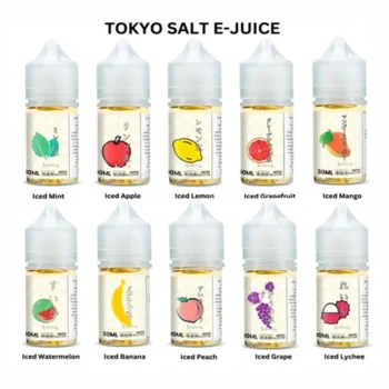 Tokyo Saltnic E-Liquid UAE 30ml Nicotine Salt E-Liquid for Refillable Pod Systems
