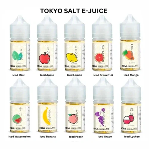 Tokyo Saltnic E-Liquid UAE 30ml Nicotine Salt E-Liquid for Refillable Pod Systems