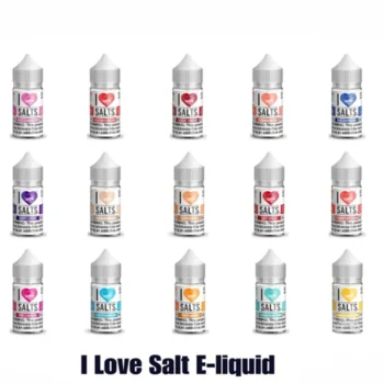 I Love Salt E-Liquid UAE 30ml Nicotine Salt E-Liquid for Refillable Pod Systems