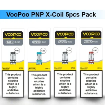 Voopoo PnP X Replacement Coils UAE 5 Pack for Compatible Voopoo Devices