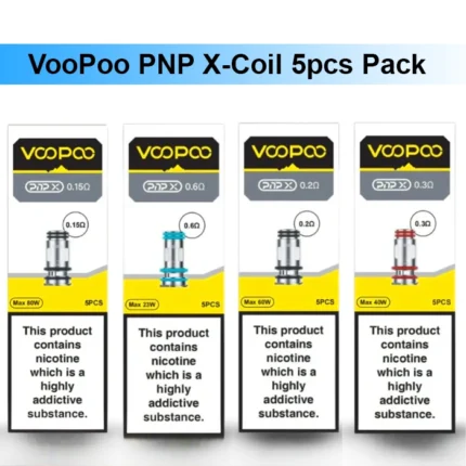 Voopoo PnP X Replacement Coils UAE 5 Pack for Compatible Voopoo Devices